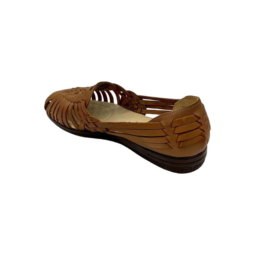 Softspots Womens Leather Sandal Trinidad Rust - Wide - Picture 3 of 3